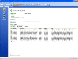 Pallet Configuration and Package Design Software - Screen Shot