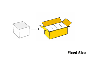 Palletizing and Package Design Software - Mutiple sizing types supported
