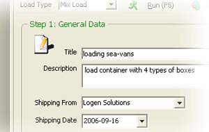 Trailer Load Plan and Optimization Software - Three steps only to define a load